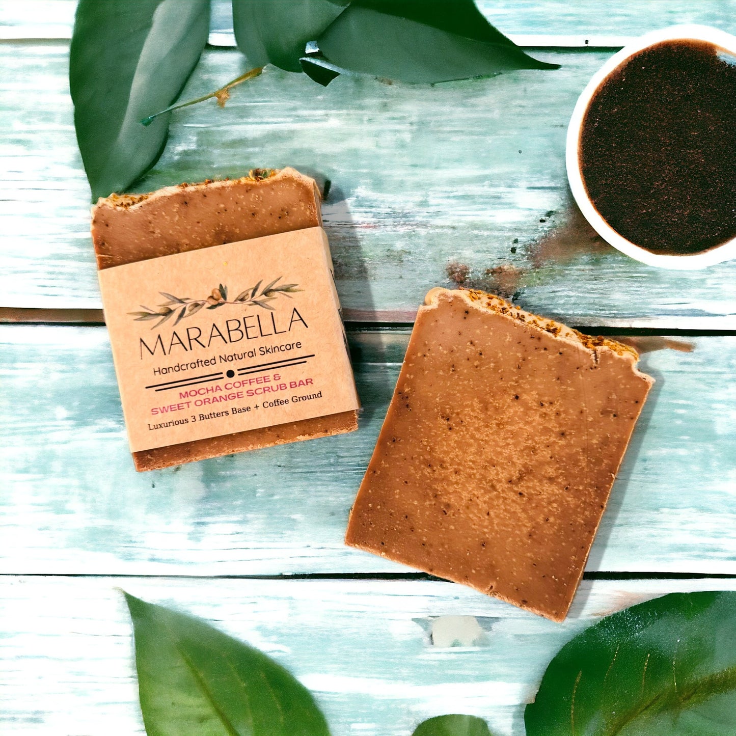 Mocha Coffee & Tangerine Scrub Bar