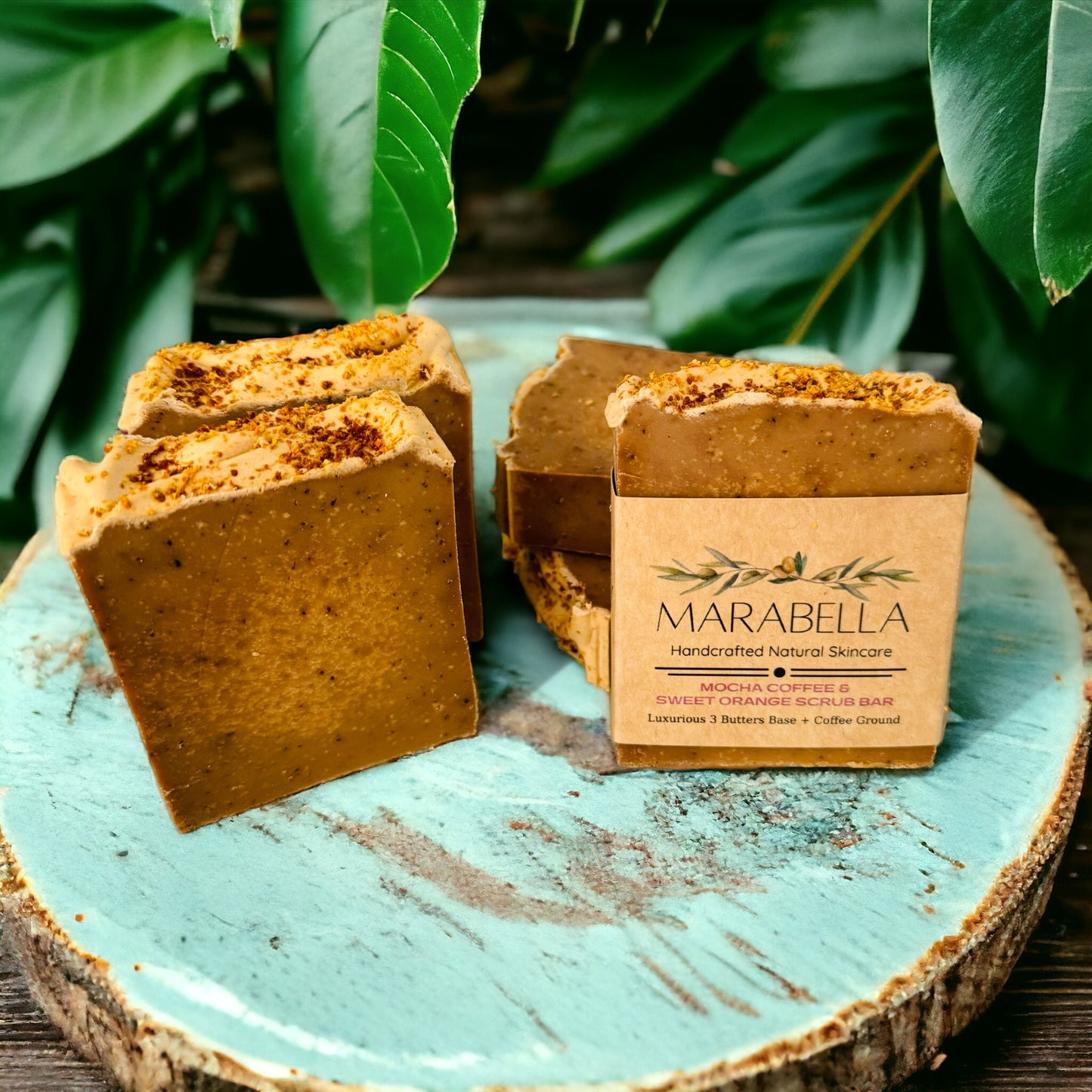 Mocha Coffee & Tangerine Scrub Bar