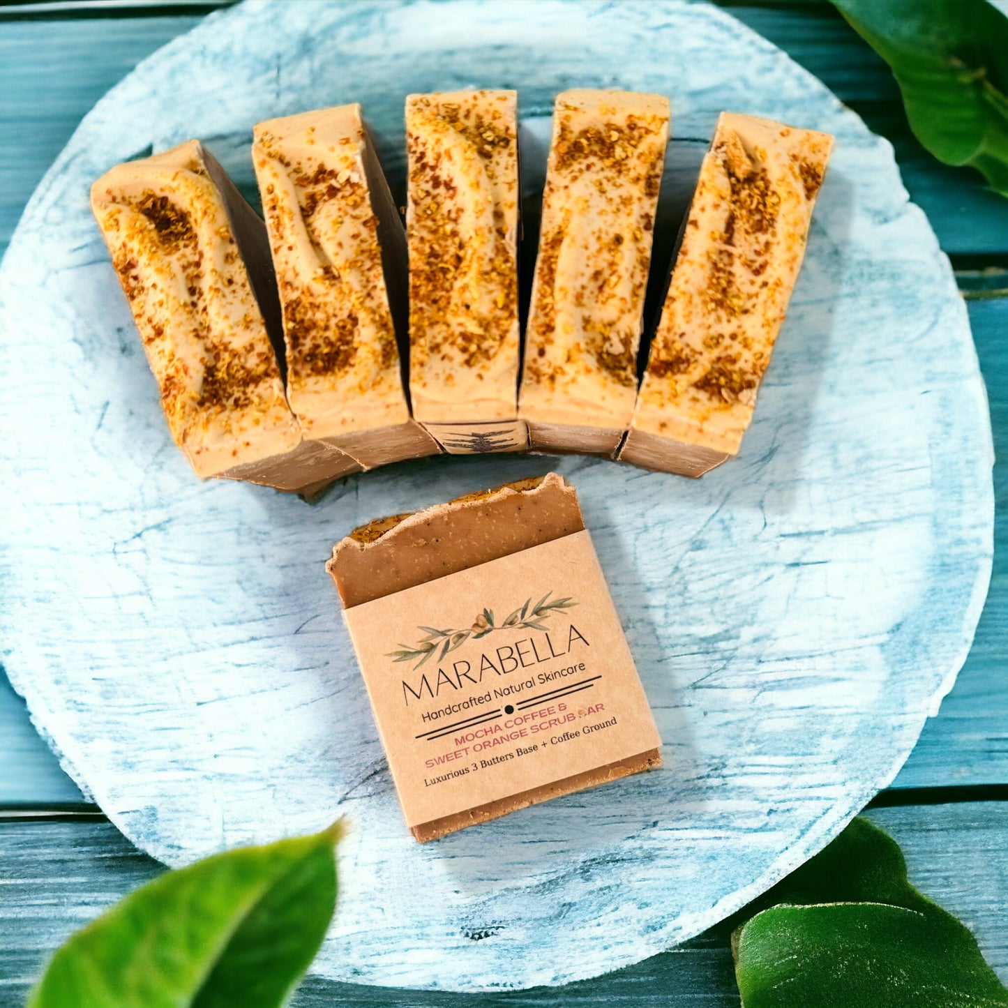 Mocha Coffee & Tangerine Scrub Bar