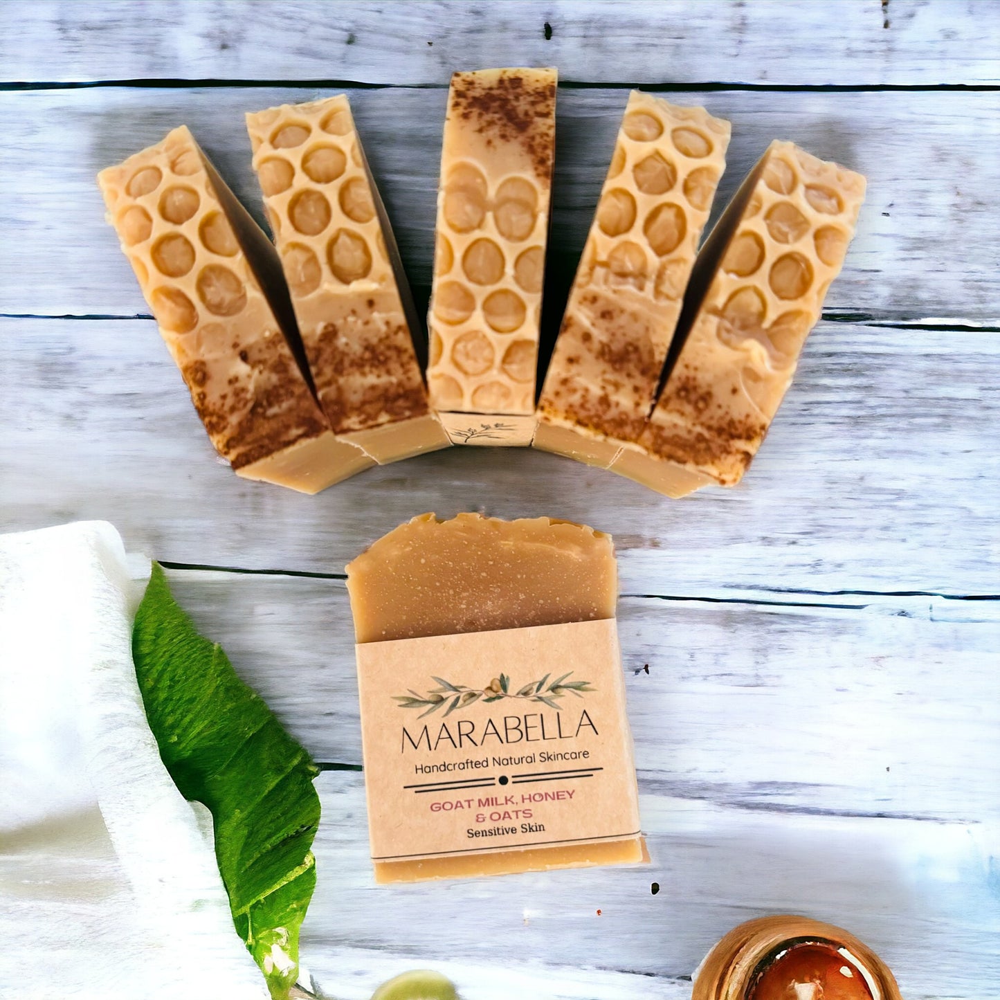 Goat Milk, Honey & Oats Bar Soap