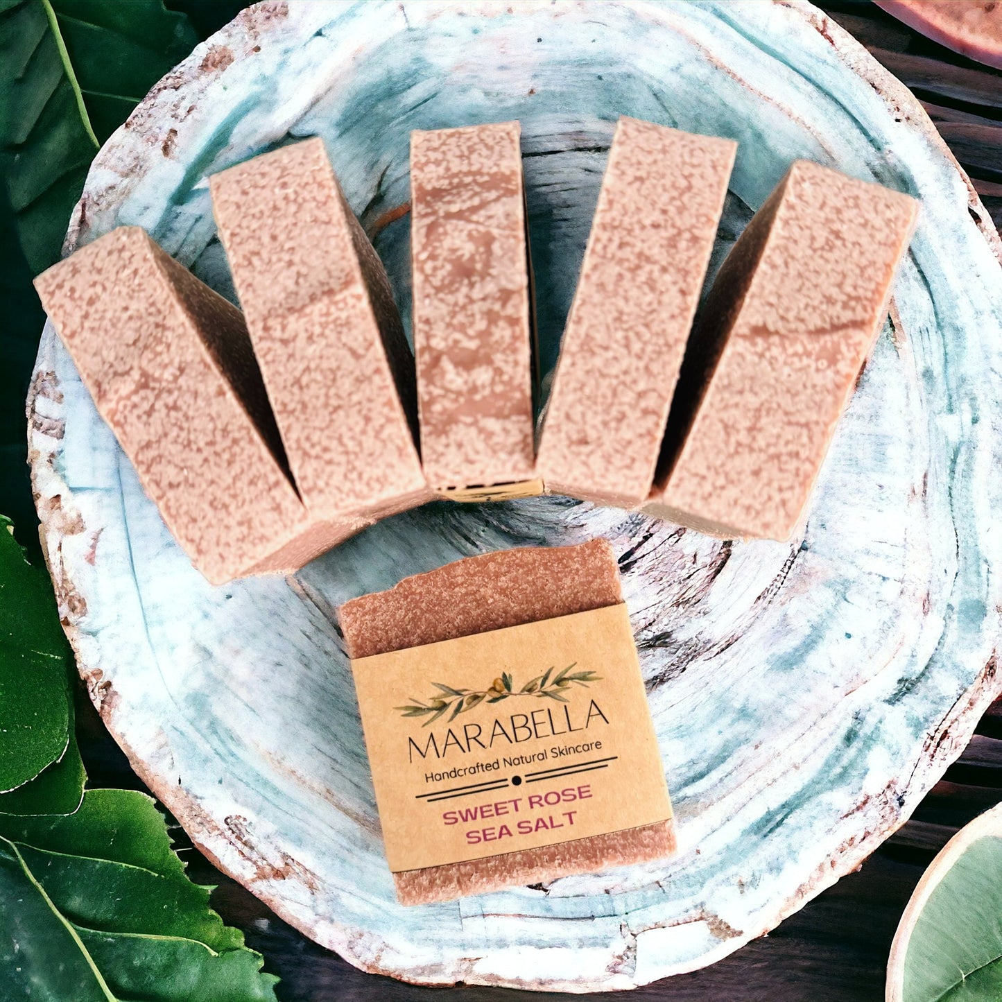Sweet Rose Sea Salt Soap