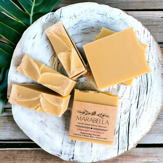 Creamy Coconut Milk Bar Soap,
