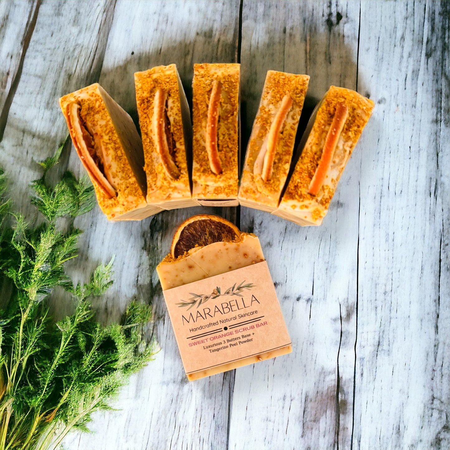 Sweet Orange Scrub bar